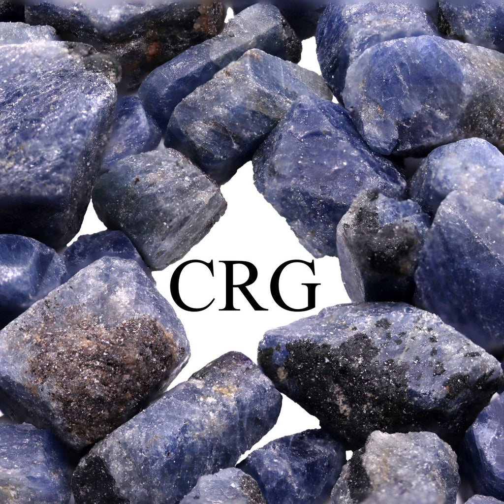 25 GRAM LOT - Sapphire Raw Crystals from Pakistan / .25"-1" avg.