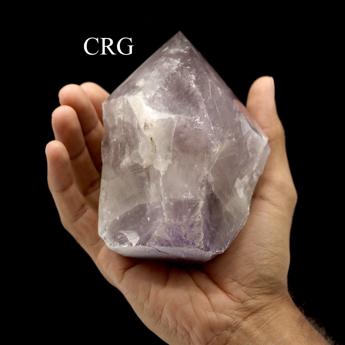 3 KILO LOT - Amethyst Top Polished Towers W/ Cut Base / 4.5"- 6.0" AVG