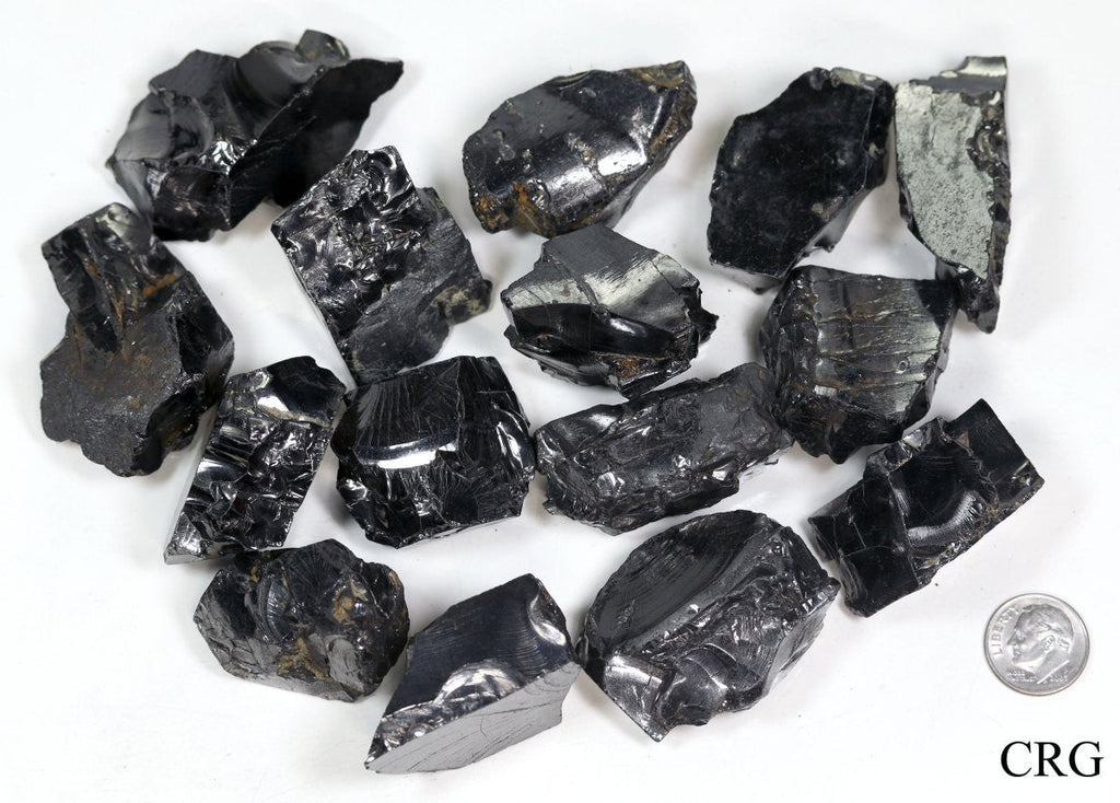 300 GRAM LOT - Elite Rough Shungite from Russia / 21-30g Avg