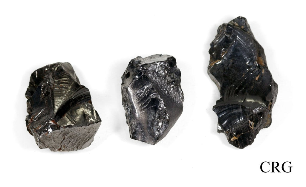300 GRAM LOT - Elite Rough Shungite from Russia / 31-40g Avg