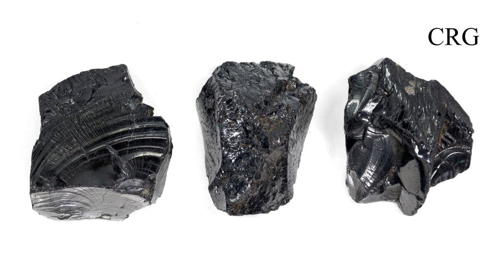 300 GRAM LOT - Elite Rough Shungite from Russia Rough / 41-50g Avg