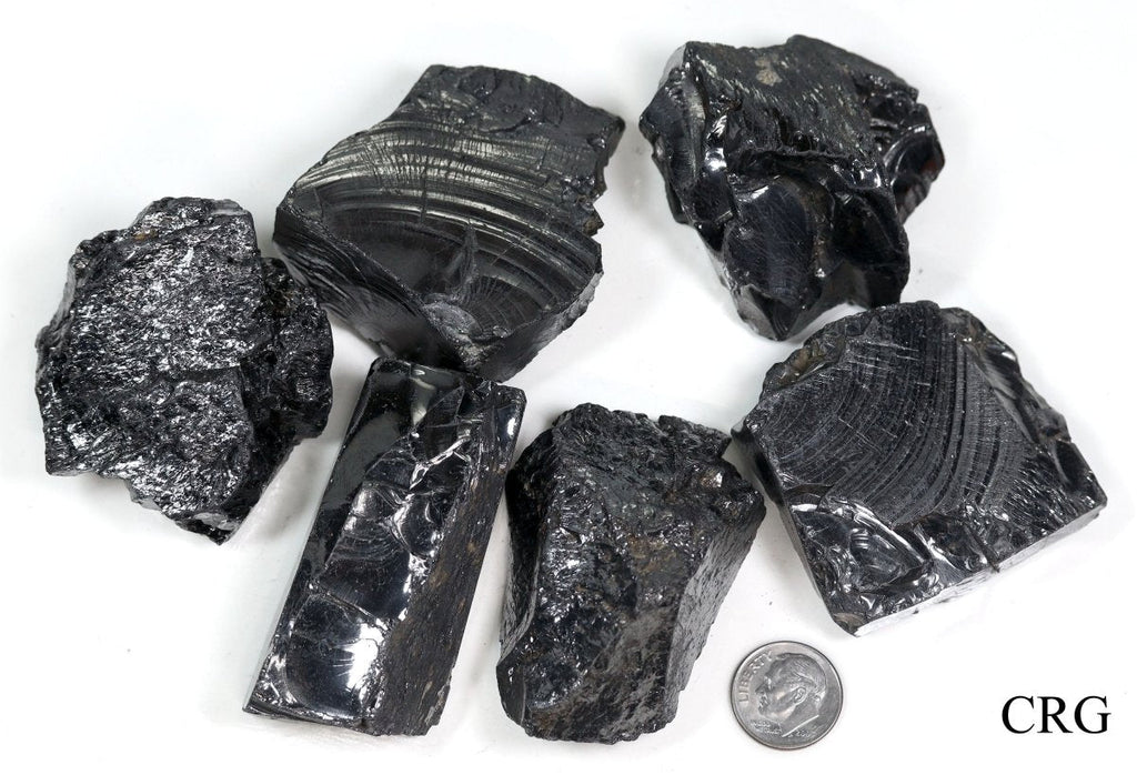 300 GRAM LOT - Elite Rough Shungite from Russia Rough / 41-50g Avg