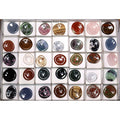 35 Piece Flat - Assorted Worry Stone / 1"-2"