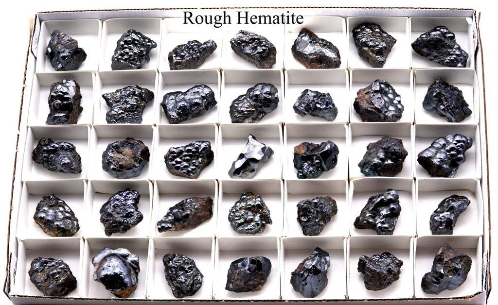 35 Piece Flat - Botryoidal Hematite