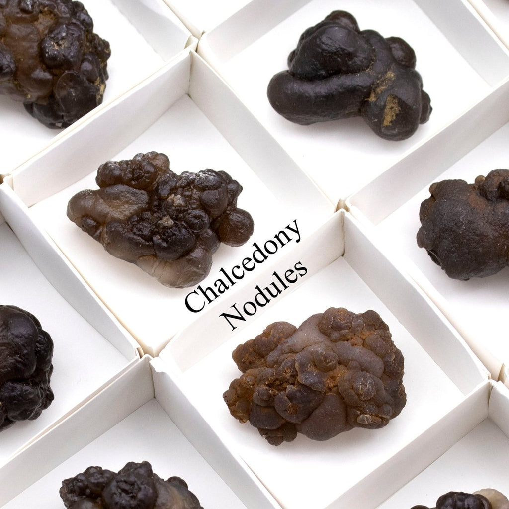 35 Piece Flat - Chalcedony Nodule