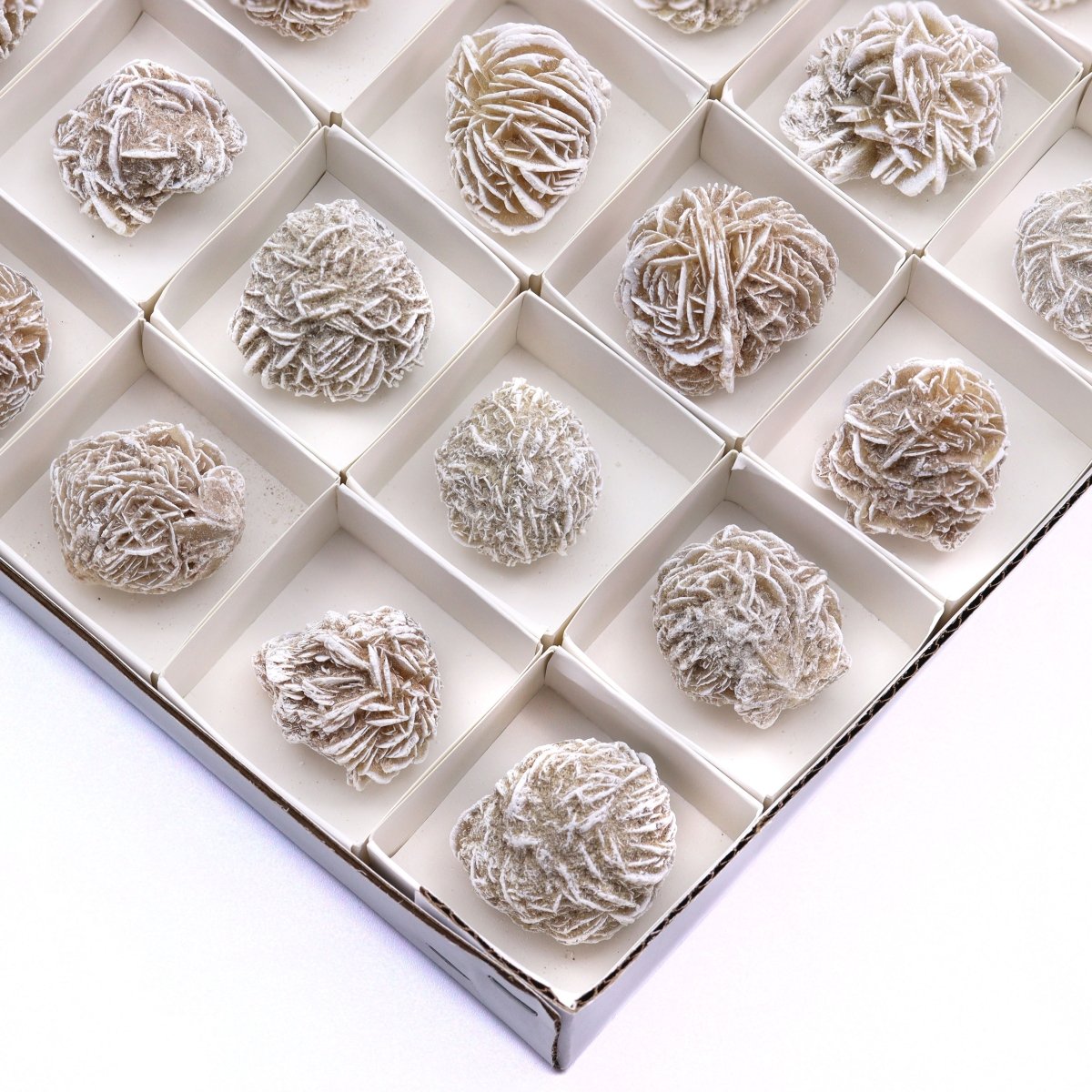 35 Piece Flat - Desert Rose Selenite