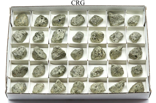 35 Piece Flat - Iron Pyrite