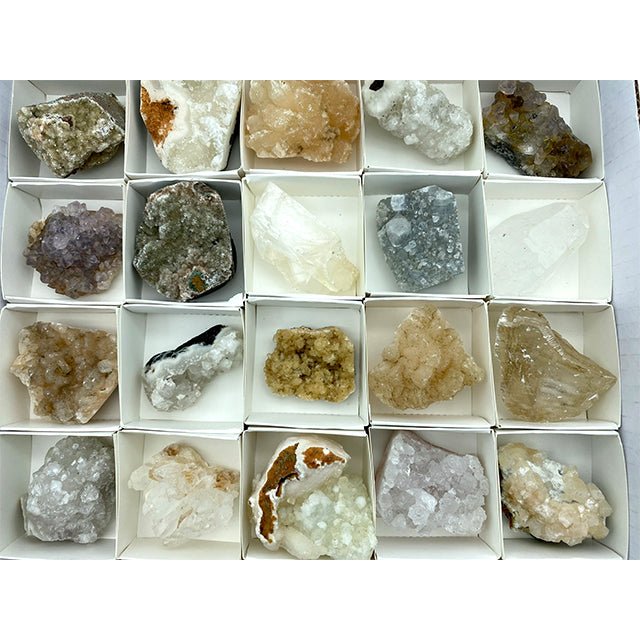 35 Piece Flat - Mixed Zeolites / 1.5"-2.5" Avg