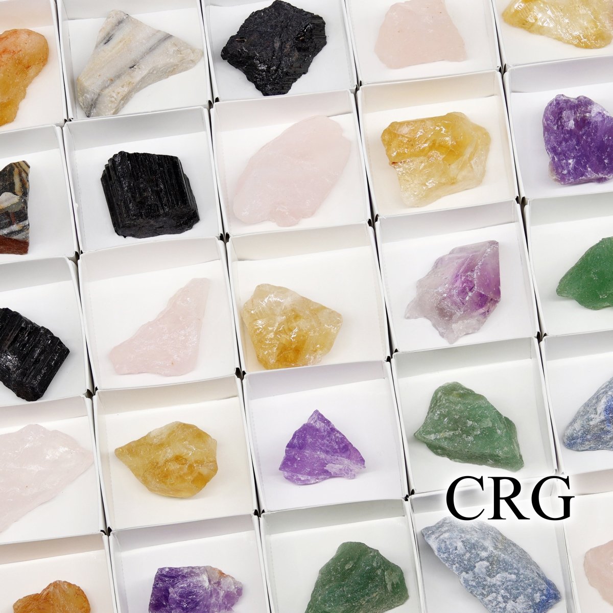 35 Piece Flat - Rough Stones from Brazil -  SALE