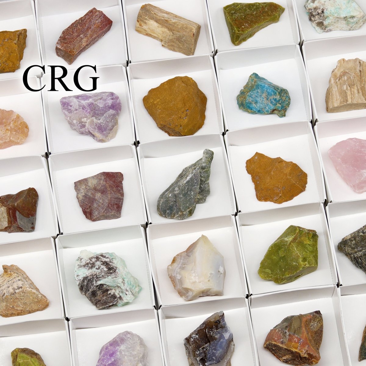 35 Piece Flat - Rough Stones from Madagascar