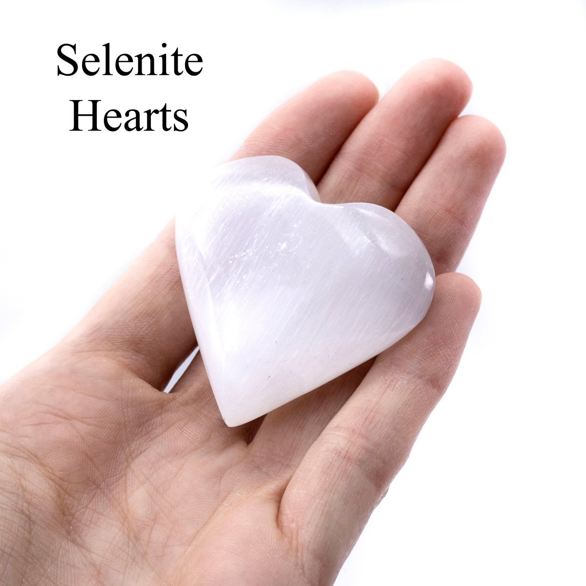 35 Piece Flat - Selenite Hearts