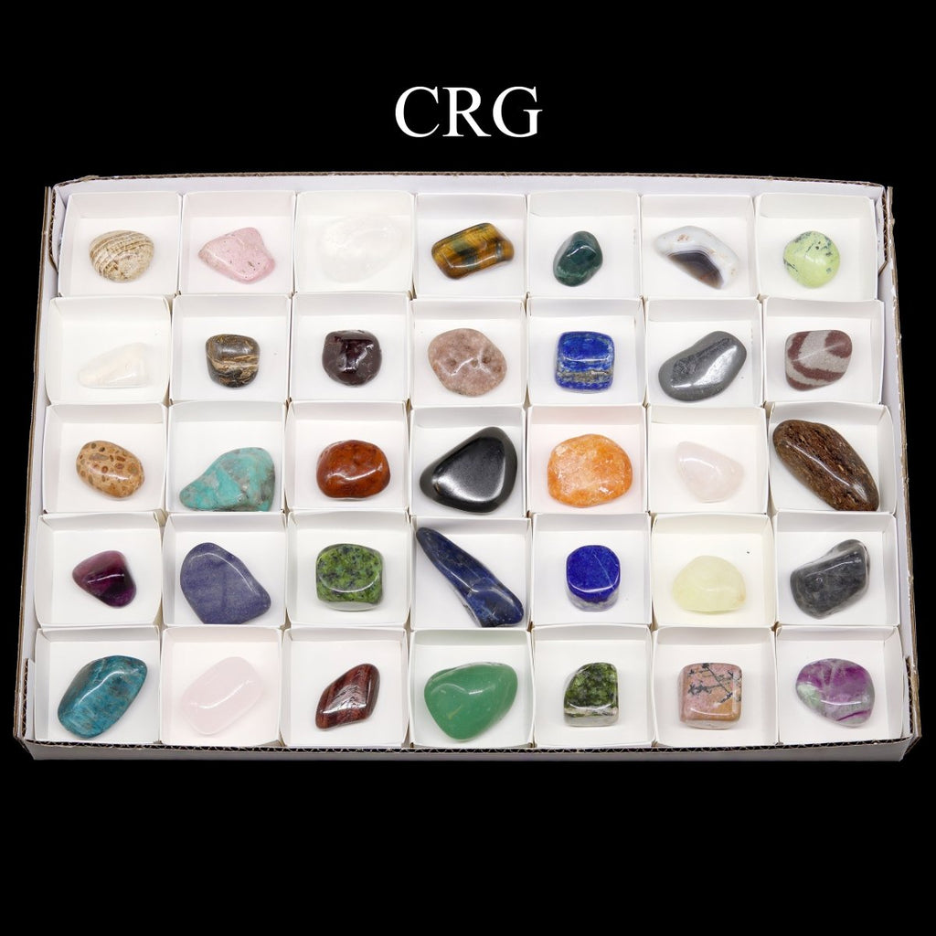 35 Piece Flat - Tumbled World Variety