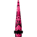 0G Pink Snake Skin Acrylic Taper