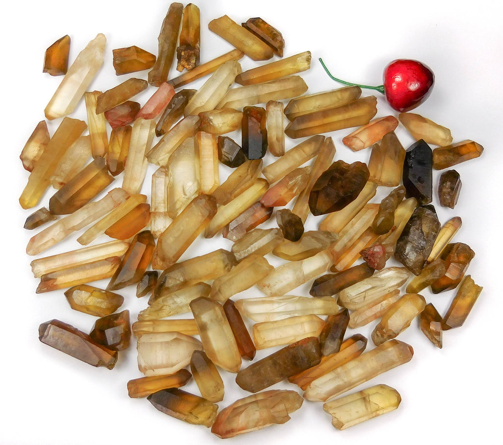 Citrine Lot 50 Grams (6 to 10 pcs) Natural Untreated Crystal Points