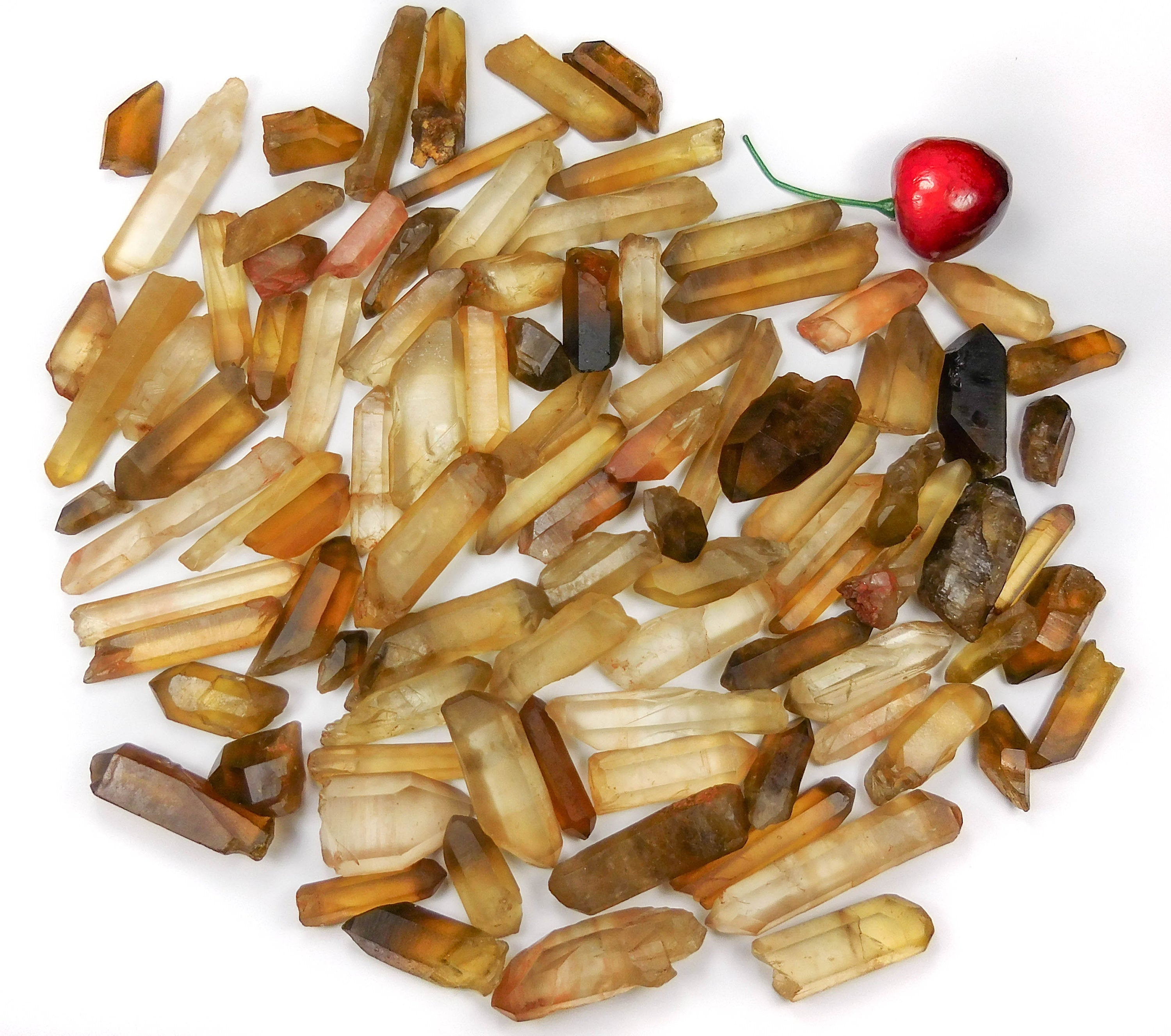 Citrine Lot 50 Grams (6 to 10 pcs) Natural Untreated Crystal Points