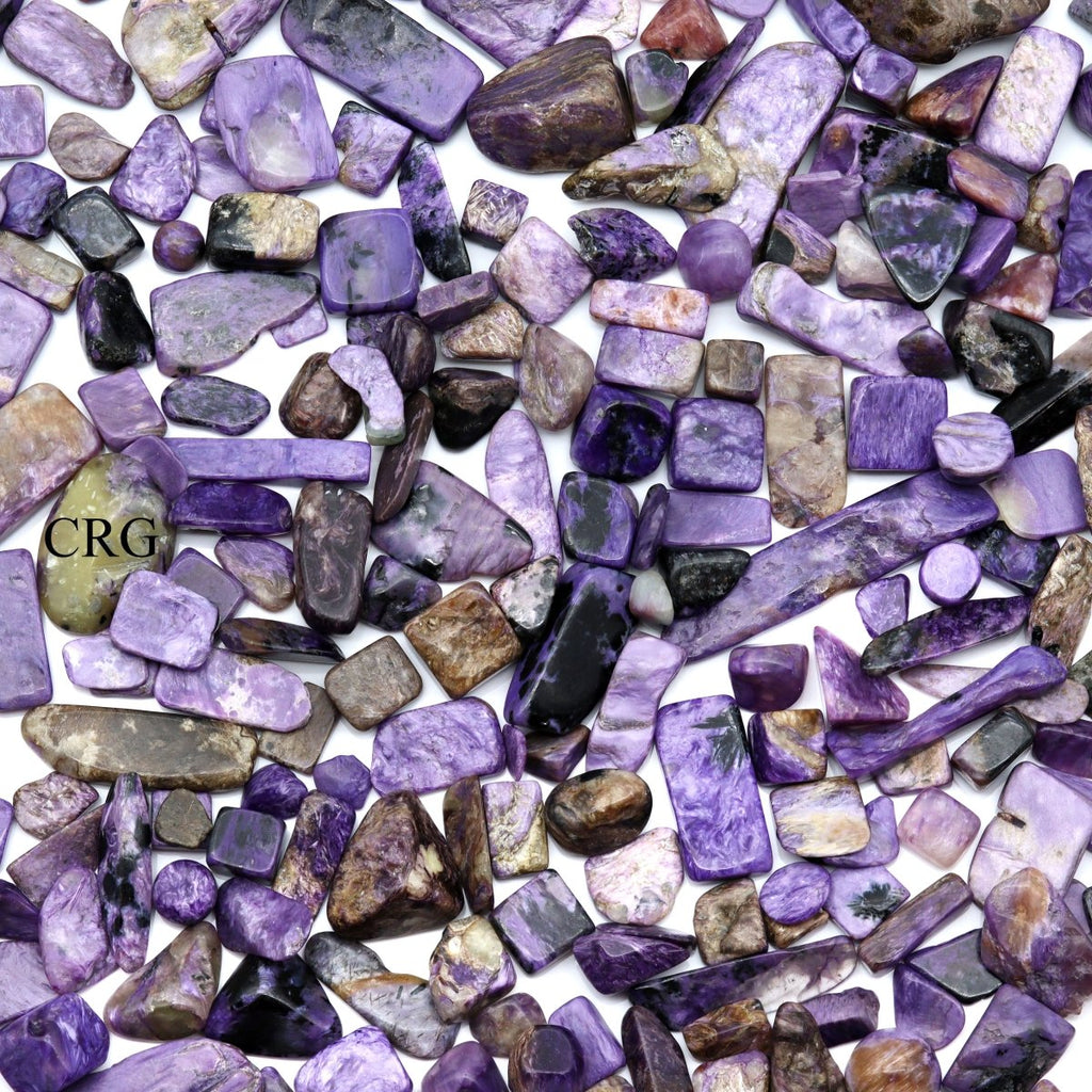 Polished Charoite Chips / 0.25-2" AVG - 1 LB. LOT