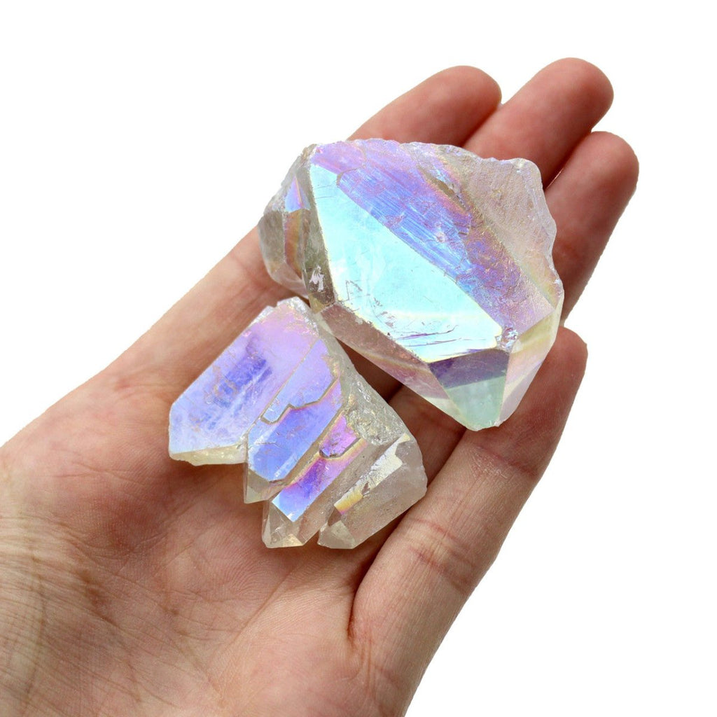 48 Piece Flat - Angel Aura Clusters / 1.5-2.5" AVG