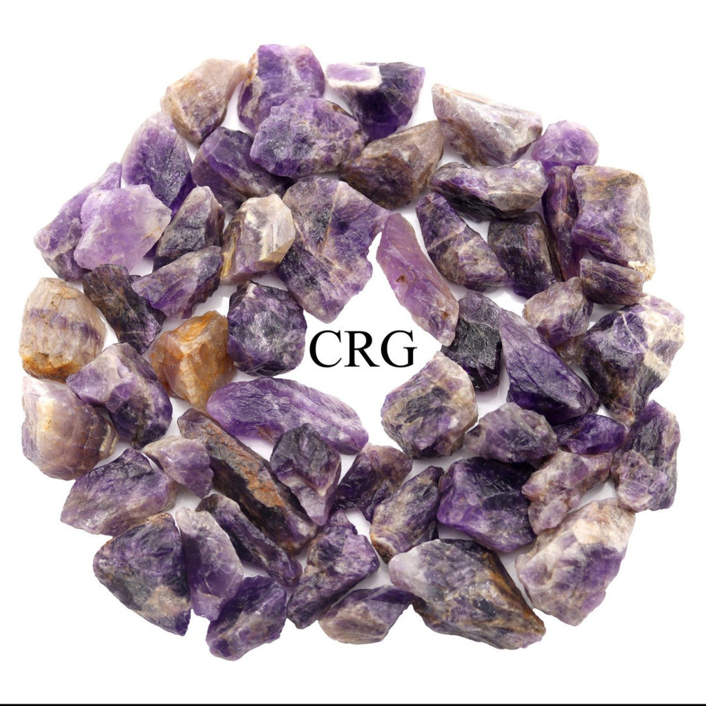 5 KILO LOT - Amethyst Rough Rock from India / 25-40mm Avg