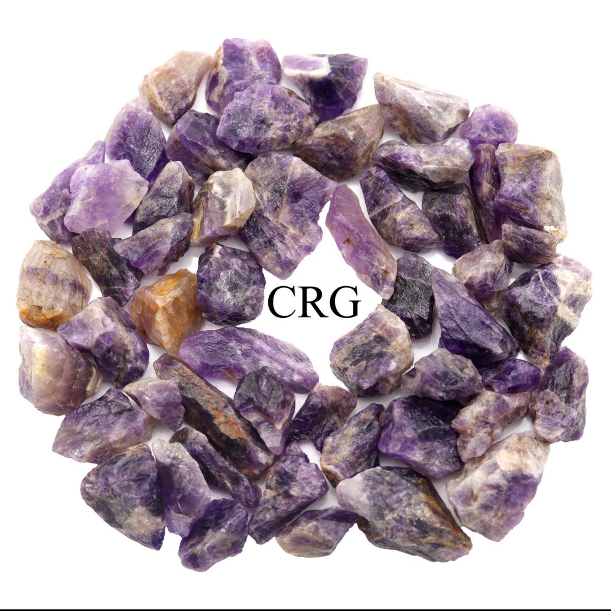 5 KILO LOT - Amethyst Rough Rock from India / 25-40mm Avg