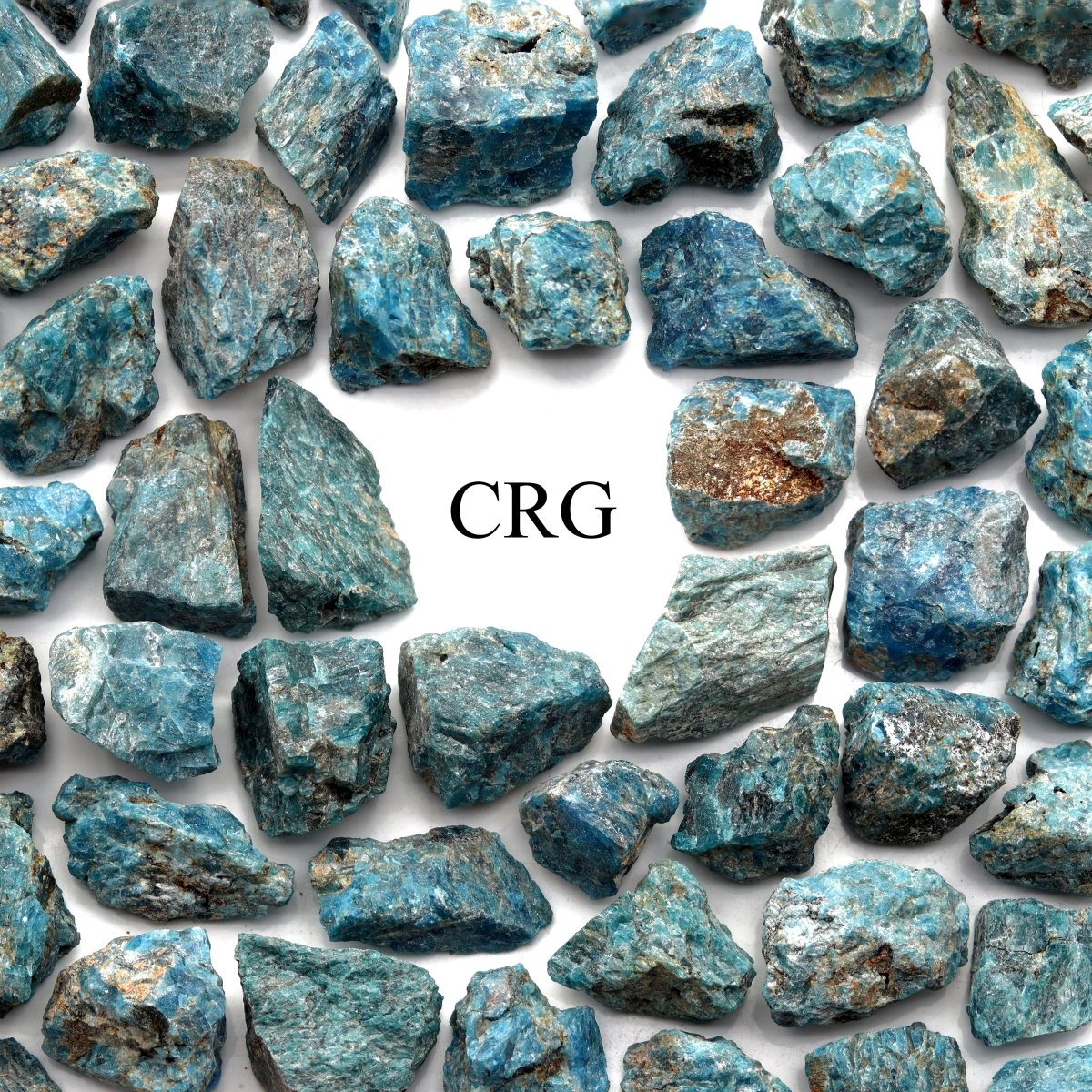 5 KILO LOT - Blue Apatite Rough Stones from Madagascar