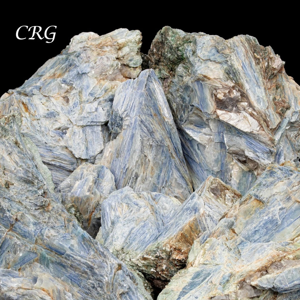 5 KILO LOT - Extra Quality Rough Blue Kyanite Clusters & Pieces (3.0" - 7.0") AVG