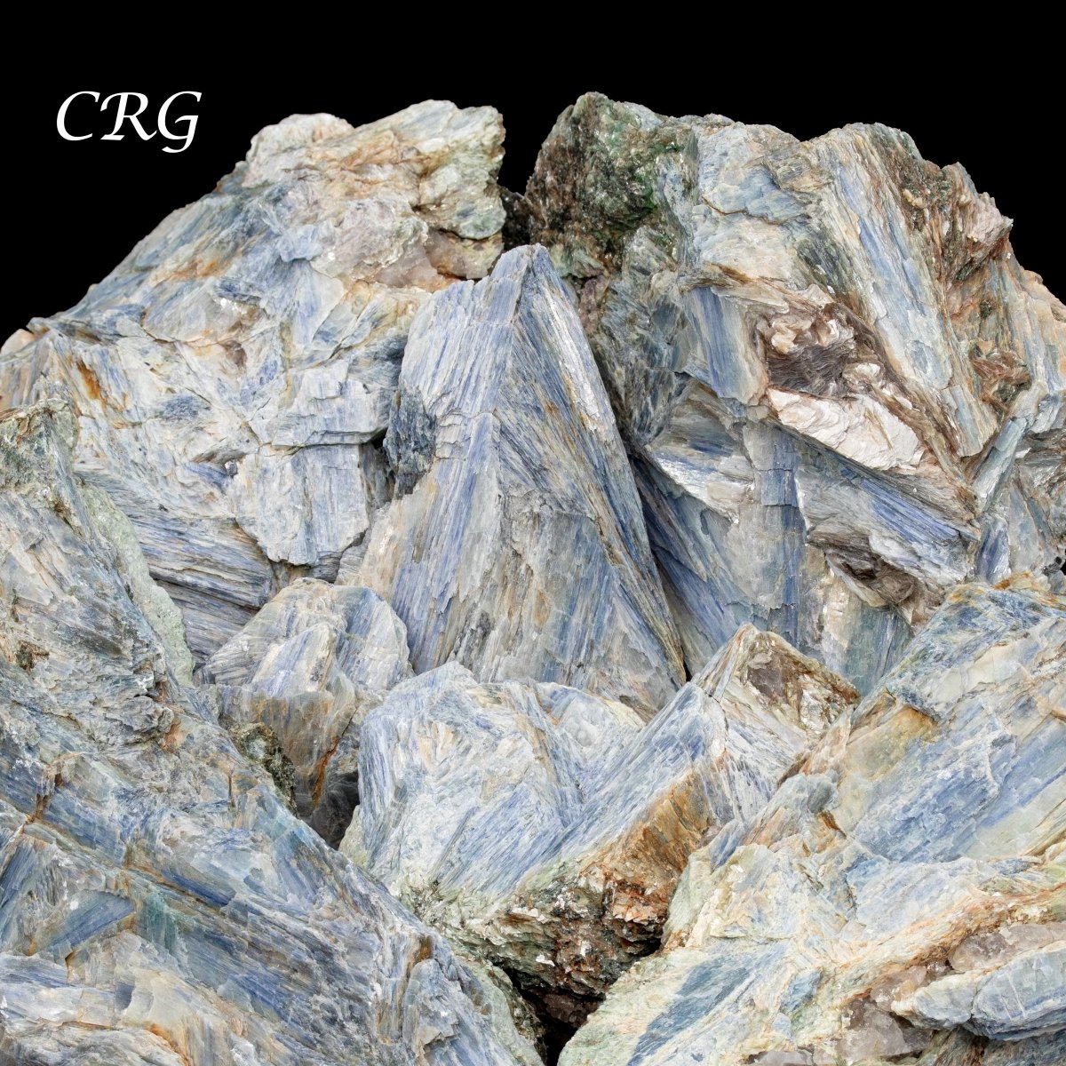 5 KILO LOT - Extra Quality Rough Blue Kyanite Clusters & Pieces (3.0" - 7.0") AVG