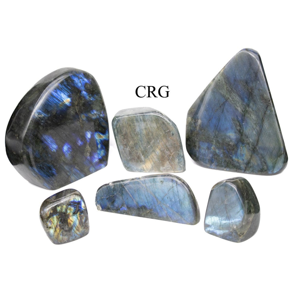 3 KILO LOT - Labradorite High Flash Full Polished Freeforms / Mixed Sizes