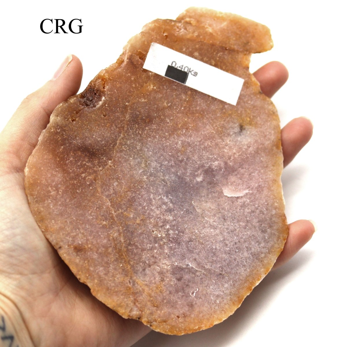 5 KILO LOT - Pink Amethyst Ends / Mixed Sizes 3"-10" avg.