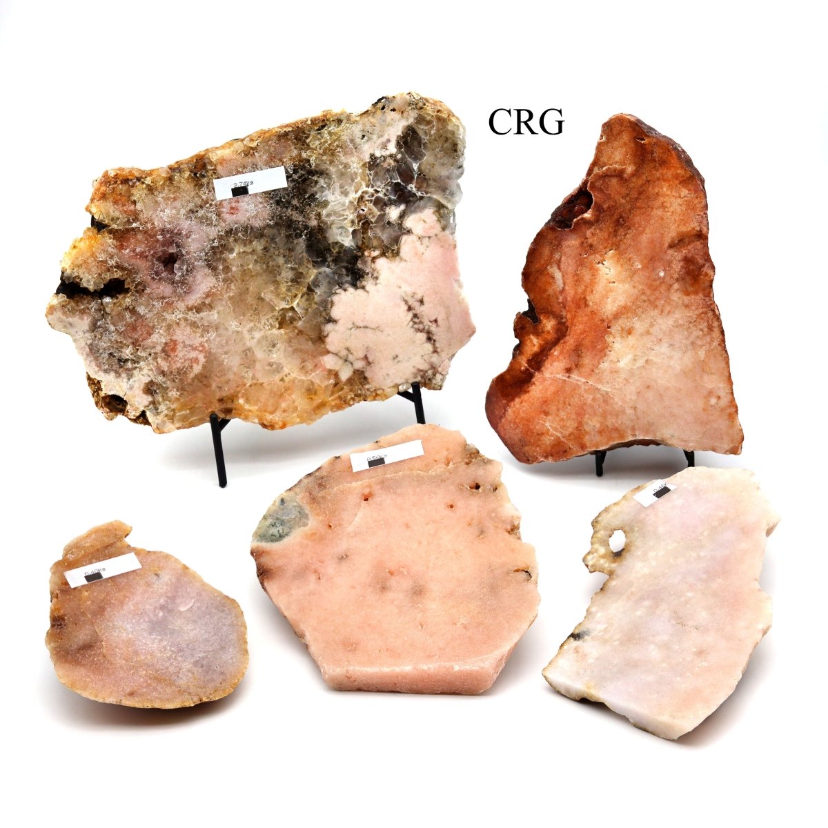 5 KILO LOT - Pink Amethyst Ends / Mixed Sizes 3"-10" avg.