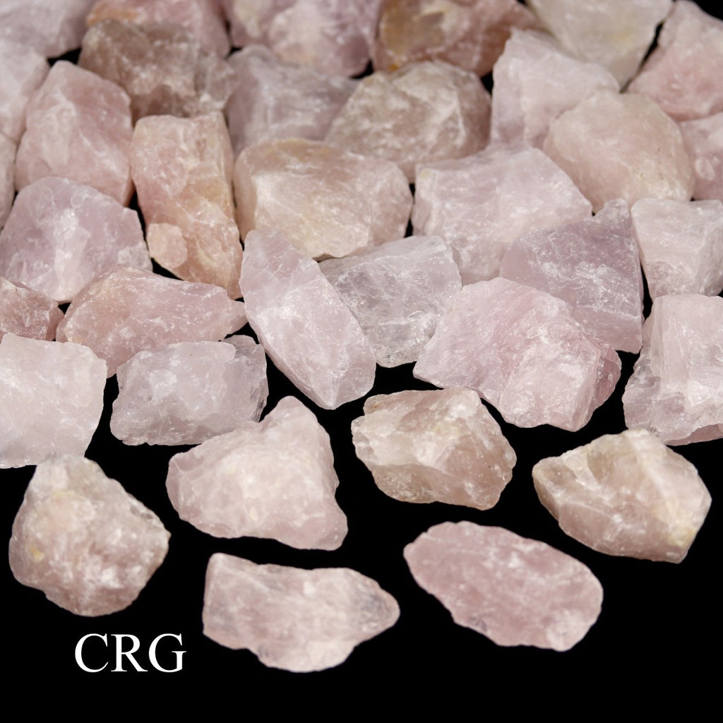 5 KILO LOT - Rose Quartz Rough Rock from Brazil / 1"-2.5" avg.
