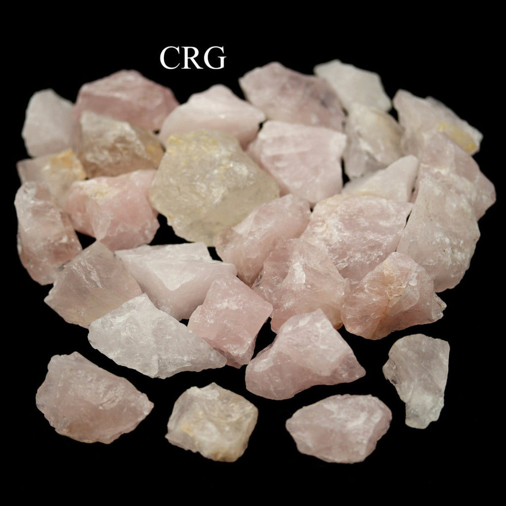 5 KILO LOT - Rose Quartz Rough Rock from India / 25-40mm Avg