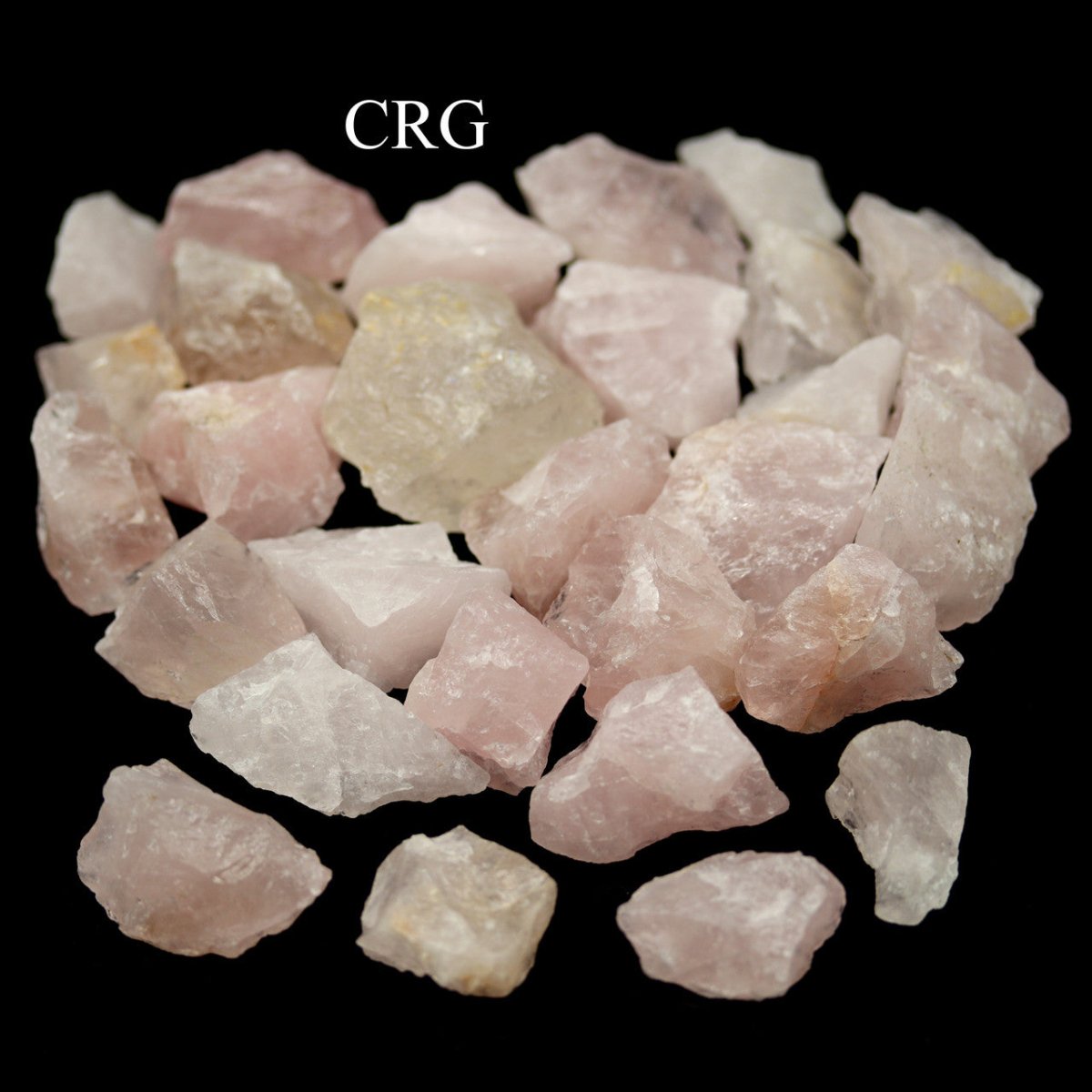5 KILO LOT - Rose Quartz Rough Rock from India / 25-40mm Avg