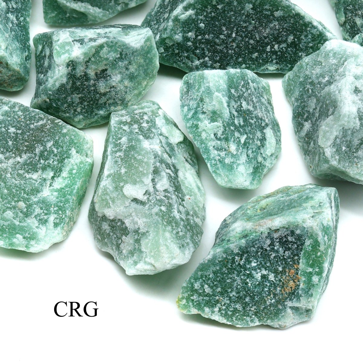 5 KILO LOT - Rough Brazil Dark Green Aventurine Quartz BIG SALE