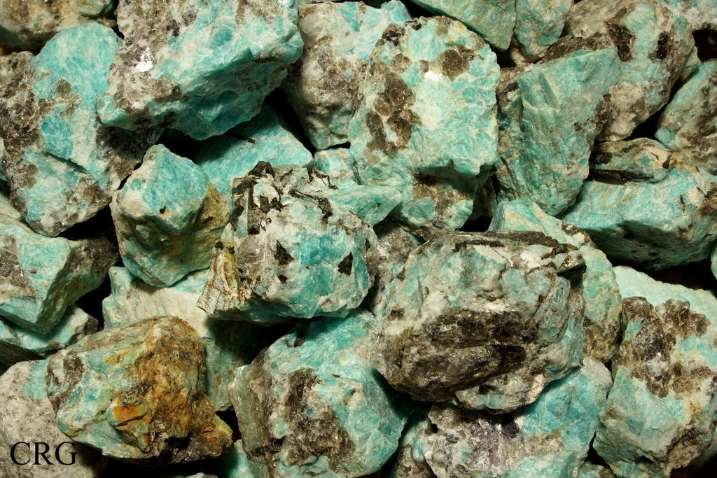 5 KILO LOT - Rough Madagascar Amazonite / 1"-2.5" avg.
