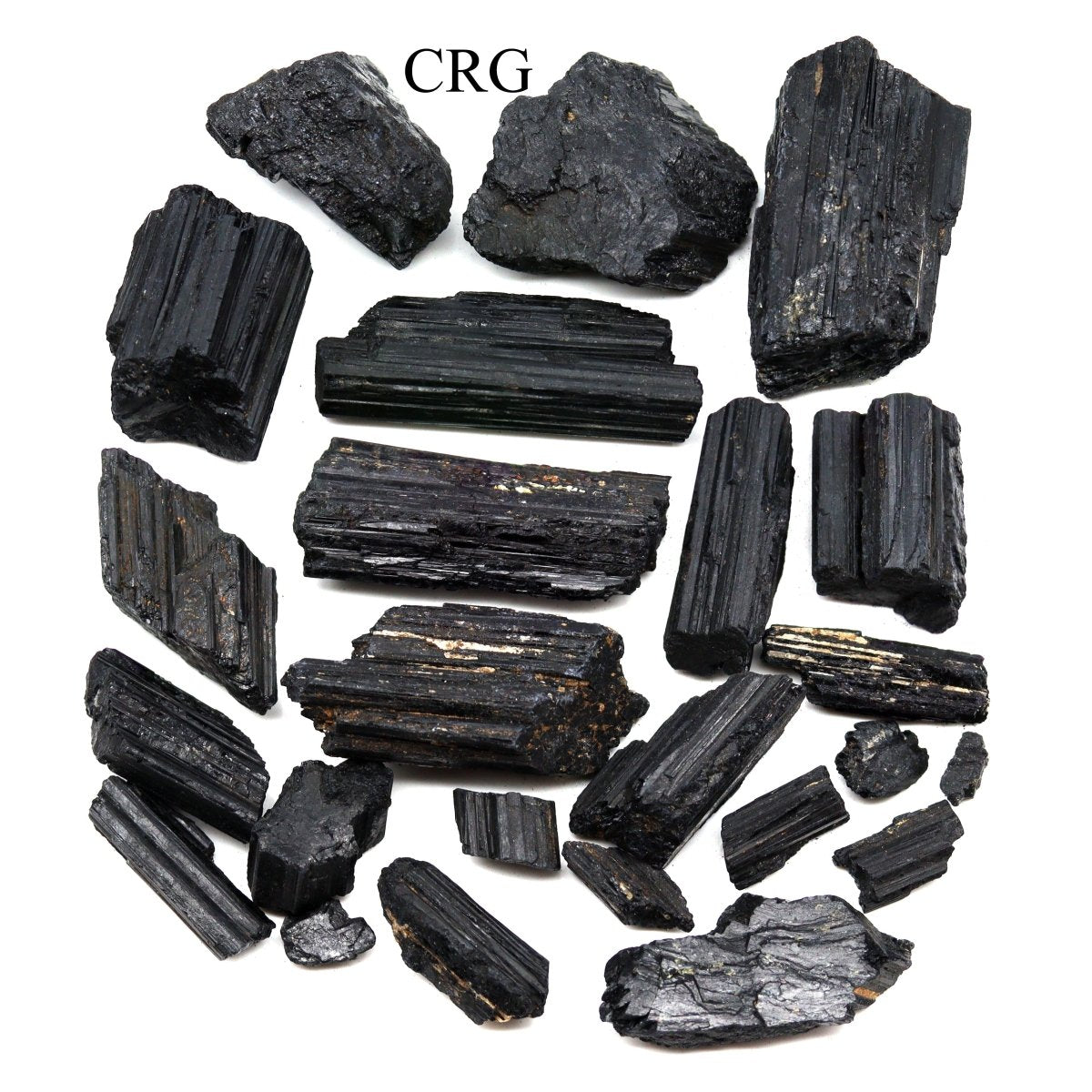 5 KILO LOT - Rough Natural Super Black Tourmaline from India