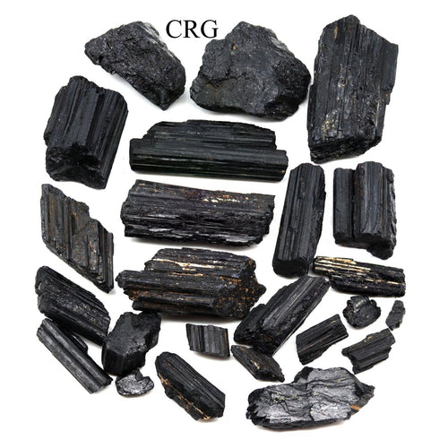 5 KILO LOT - Rough Natural Super Black Tourmaline from India