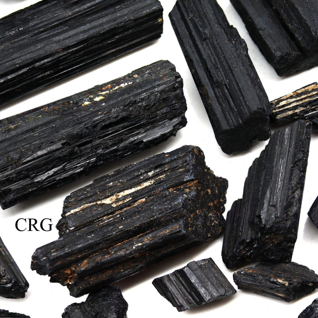 5 KILO LOT - Rough Natural Super Black Tourmaline from India