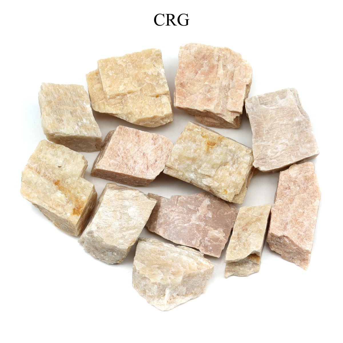 5 KILO LOT - Rough Peach Moonstone / Feldspar