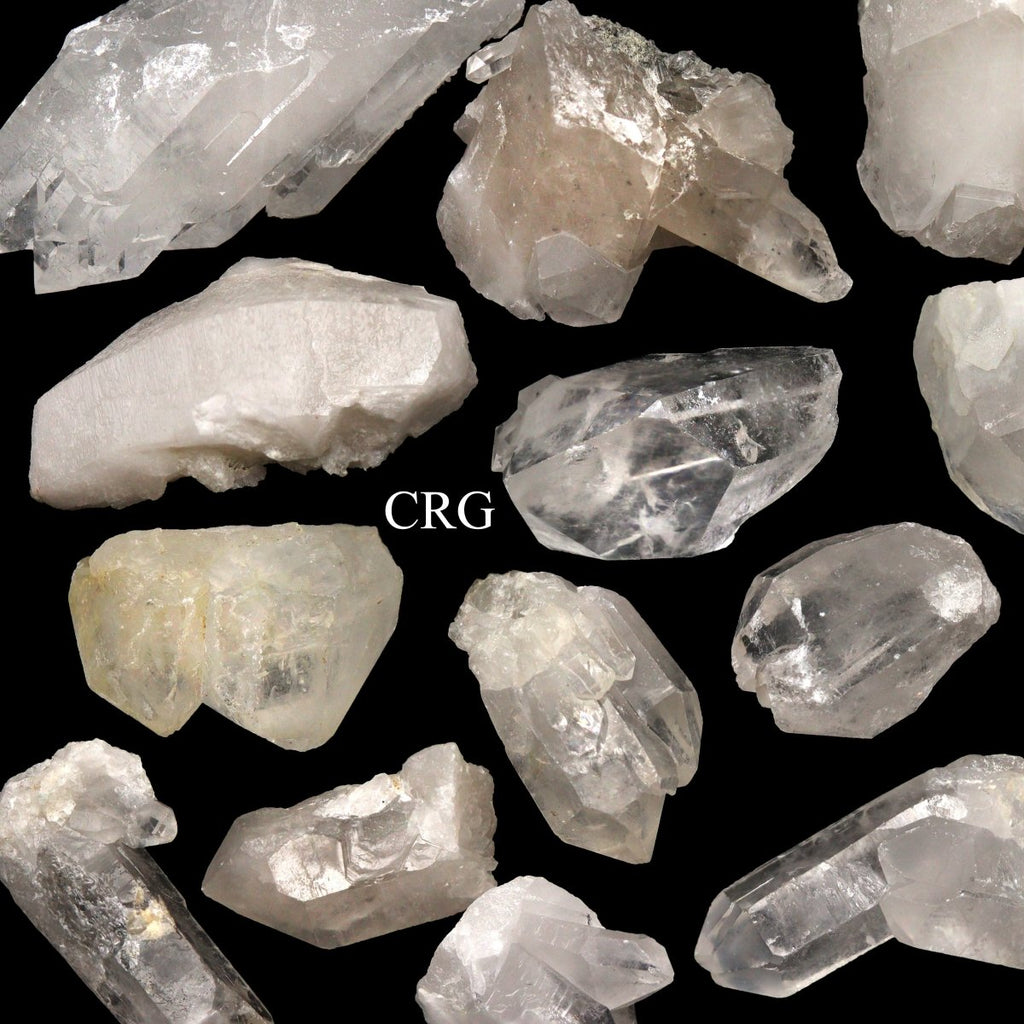 Quartz Crystal Clusters 5-500 Grams (5 Pounds) Wholesale Lot