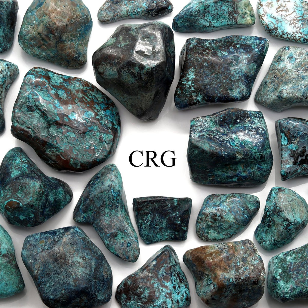 5 LB LOT - Polished Shattuckite free forms - 3.5" - 6.5" avg.