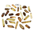 50 GRAM LOT - Natural Zambian Citrine Points / 1-9g Avg
