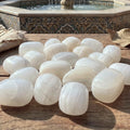 White Banded Calcite Tumbled Stones (By The Piece Or Pound)