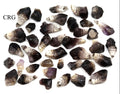 8 OZ. LOT - Chevron (Banded) Amethyst Raw Crystal Points