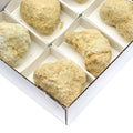8 Piece Flat Break Your Own Geode 2.5"-4.5" AVG