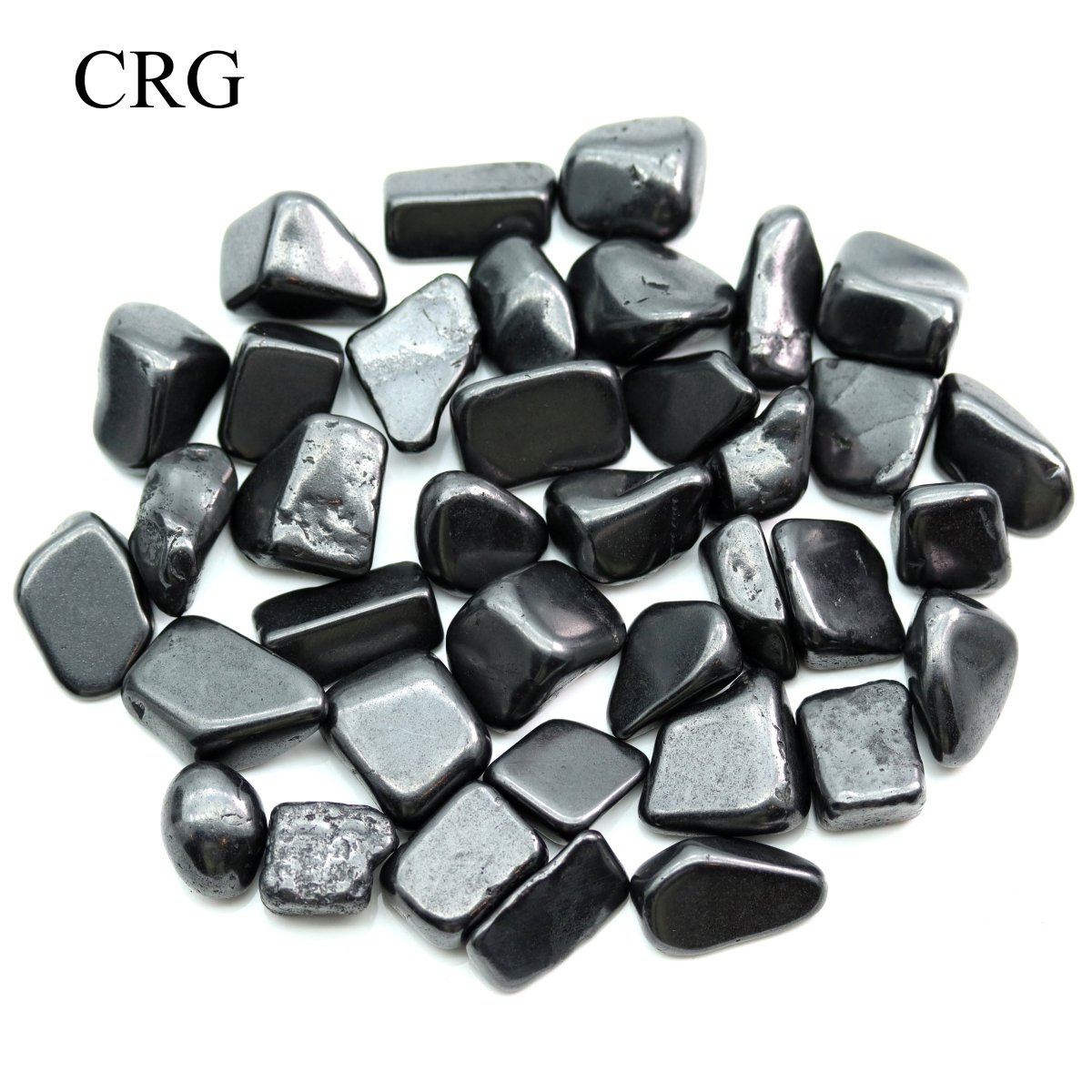 8 oz. LOT Small Tumbled Russian Shungite .5"-1.5" avg.