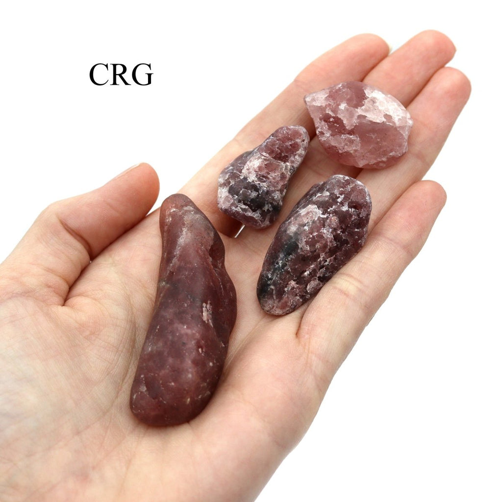 8 oz Lot - Smooth Red Aventurine