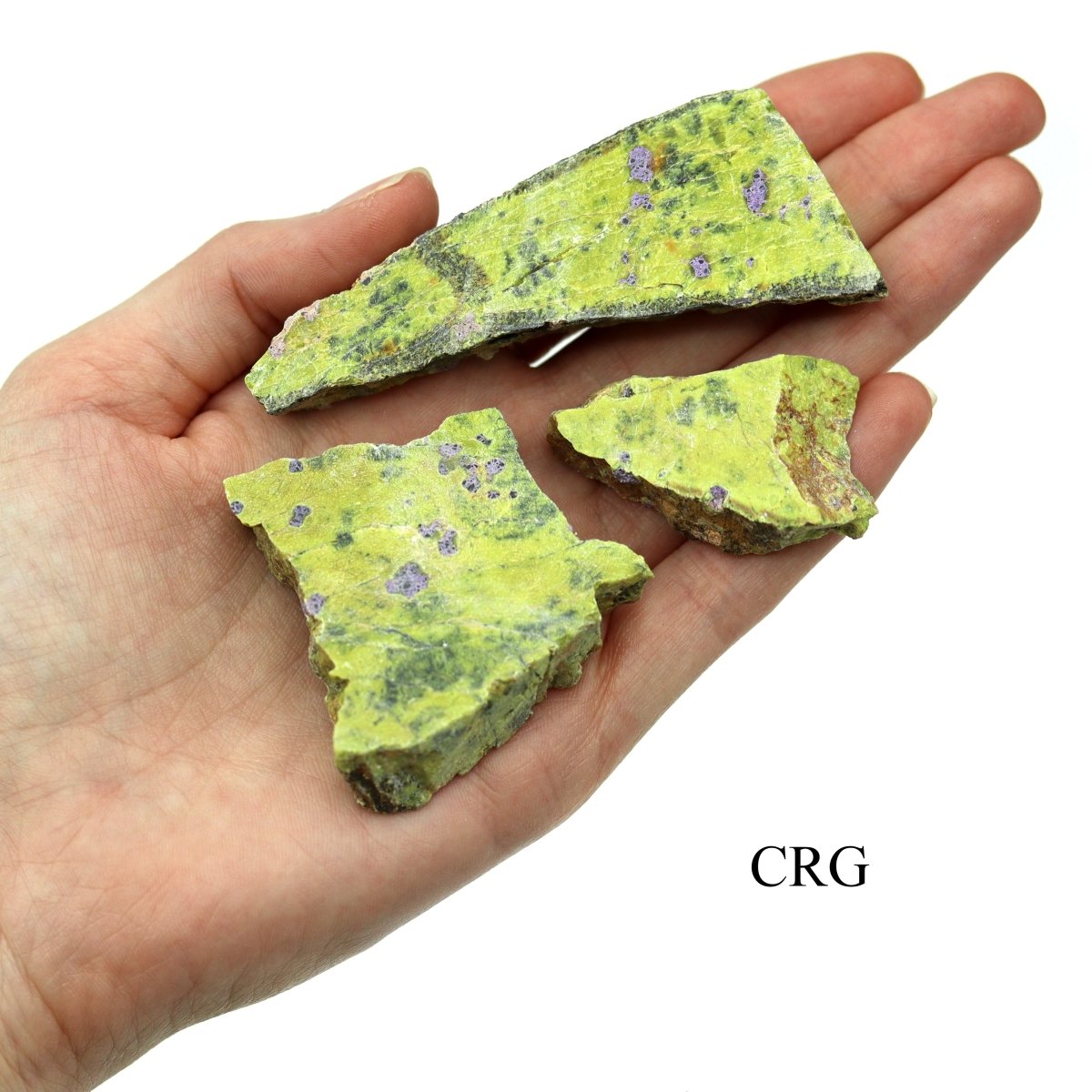 8 oz lot - Atlantasite/Atlantisite Slabs 1.75-3.5 in avg