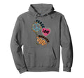 Peace Love Snakes 70S Boho Serpent Hoodie - Streetwear Style for Adults