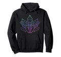 Crystals Otaku Aesthetic Moth Astrology Hoodie - Minimalist Print Unisex
