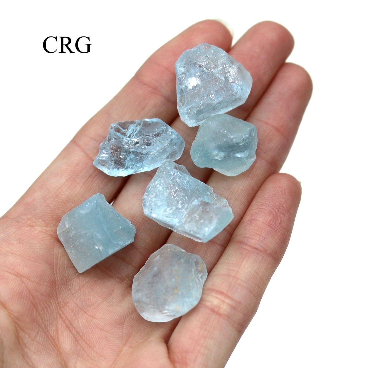 96 Piece Flat - Blue Topaz / .5"-1" AVG